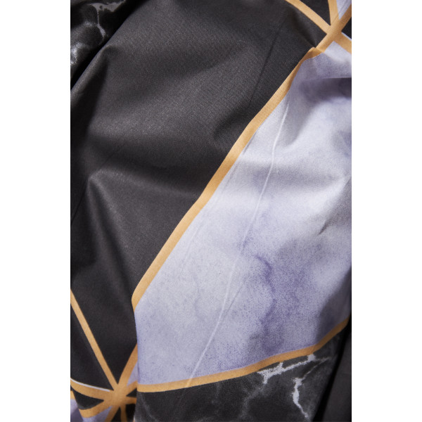 Фото - Комплект постільної білизни Moon&Star Мікросатин Premium Golden Marble 200х220 см нав. 2х50х70 (MS-820009916)