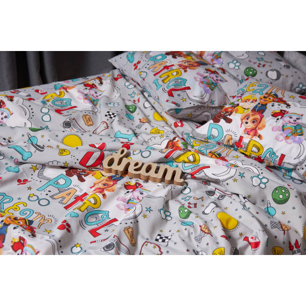 Фото - Комплект постільної білизни Moon&Star Бязь Gold Люкс «Dream Patrol» 143х210х2 нав. 2х70х70 (MS-820004017)