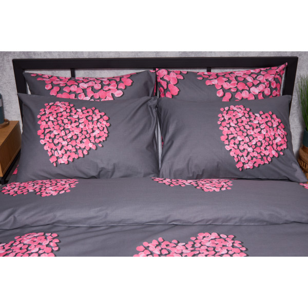 Фото - Комплект постільної білизни Moon&Star Satin Elit Rose Quartz 143х210 (MS-820004463)