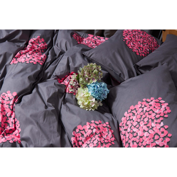 Фото - Комплект постільної білизни Moon&Star Satin Elit Rose Quartz 143х210х2 нав. 4х70х70 (MS-820004474)