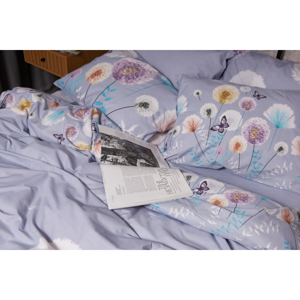 Фото - Комплект постільної білизни Moon&Star Бязь Gold Люкс Dandelion Dreams 175х210 нав. 4х70х70  (MS-820005574)