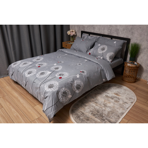 Фото - Комплект постільної білизни Moon&Star Бязь Gold Люкс Ladybug175х210 нав. 4х50х70  (MS-820005433)