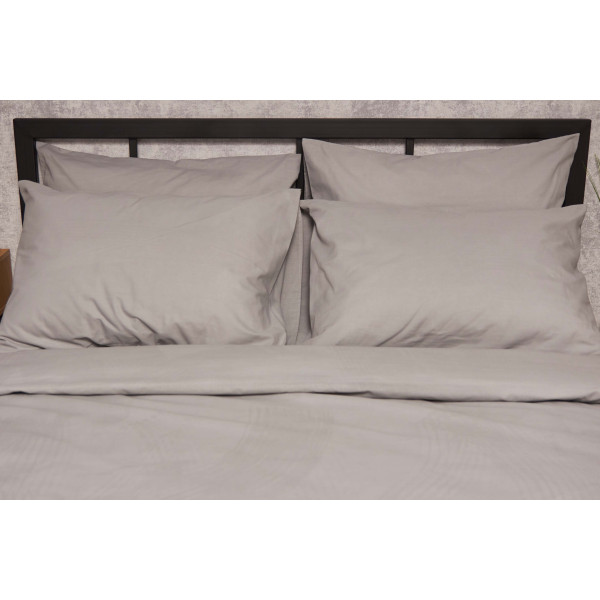 Фото - Комплект постільної білизни Moon&Star 143х210 Gray Бязь Gold Люкс (MS-820001128)