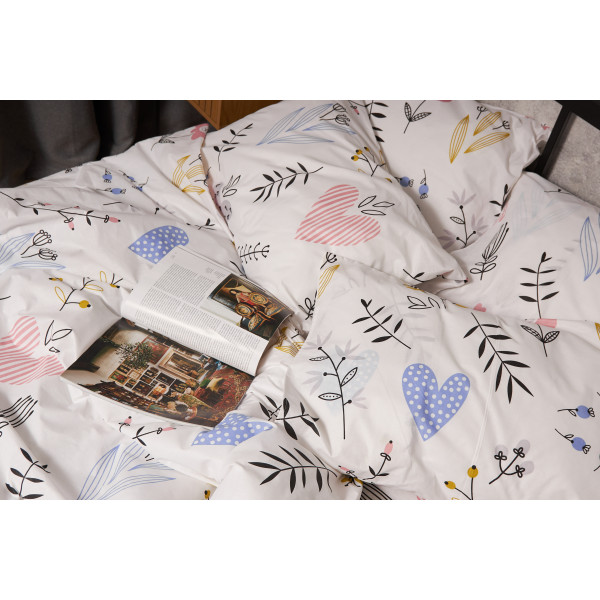 Фото - Комплект постільної білизни Moon&Star Бязь Gold Люкс Painting 175х210 нав. 2х50х70 (MS-820005746)