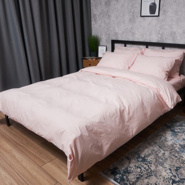 Фото - Комплект постільної білизни Moon&Star Бязь Gold Люкс Soft Rose 175х210 нав. 4х70х70 (MS-820006939)