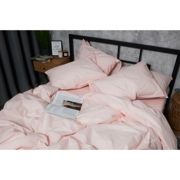 Фото - Комплект постільної білизни Moon&Star Бязь Gold Люкс Soft Rose 175х210 нав. 4х70х70 (MS-820006939)