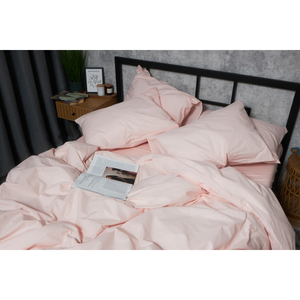 Фото - Комплект постільної білизни Moon&Star Бязь Gold Люкс Soft Rose 175х210 нав. 2х40х60 (MS-820006935)