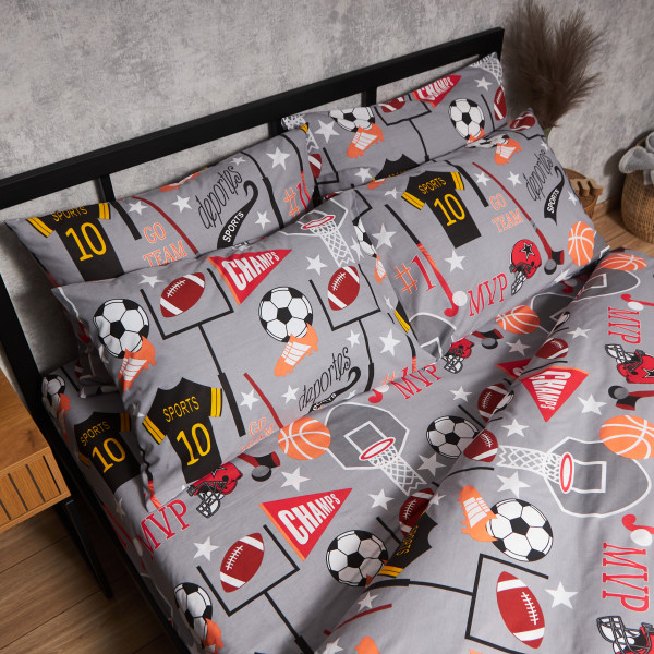 Фото - Комплект постільної білизни Moon&Star Бязь Gold Люкс Champion’s Rest 160х220х2 нав. 2х50х70 (MS-820008921)