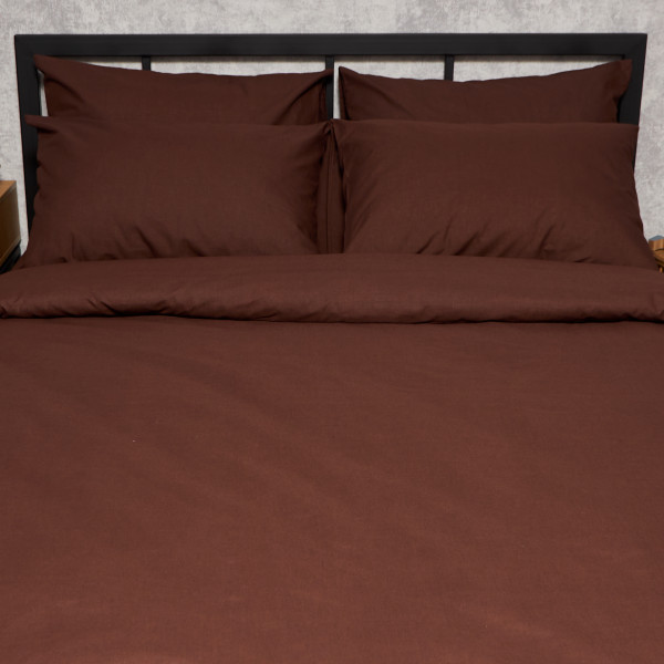 Фото - Комплект постільної білизни Moon&Star Бязь Gold Люкс Chocolate Dream 143х210х2 нав. 4х70х70 (MS-820008954)