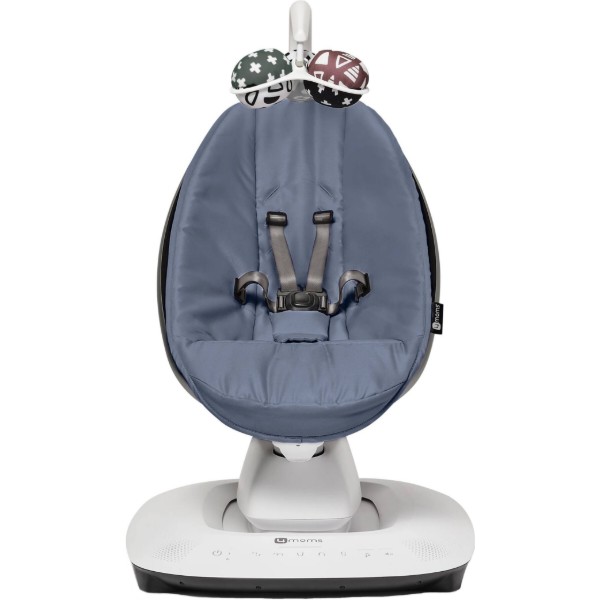 Фото - Крісло-гойдалка 4moms MamaRoo 5.0 Slate Blue (2001006) Фото - Крісло-гойдалка 4moms MamaRoo 5.0 Slate Blue (2001006)