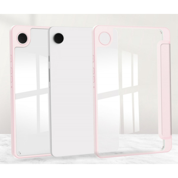 Фото - Чохол для планшета BeCover Soft Edge з кріпленням для стілусу for Samsung Galaxy Tab A9 SM-X115 8.7"" Pink (710359)
