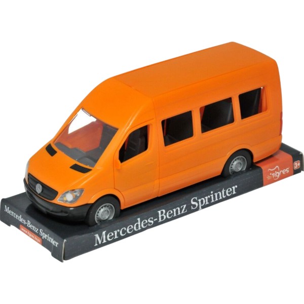 Фото - Коллекционная спецтехника Tigres Mercedes-Benz Sprinter пассажирский Оранжевый (39718)