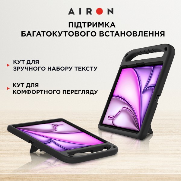 Фото - Чехол для планшета AIRON Premium for iPad Pro 13/Air 13 2024 Black (4822352781125)
