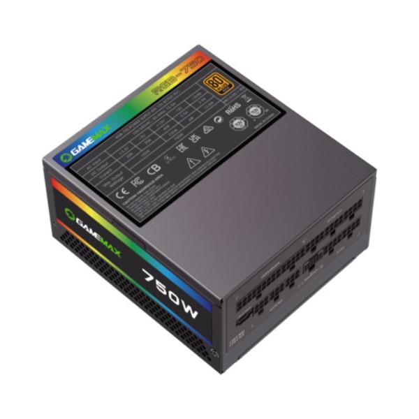 Фото - Блок питания для ПК Gamemax RGB 750 PRO (ATX3.1 PCIe5.1)