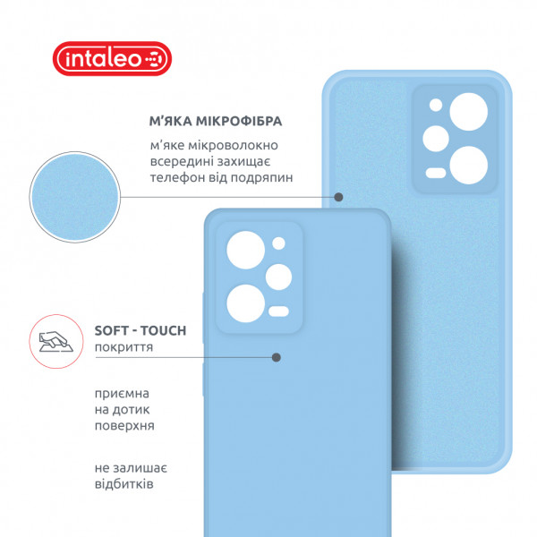 Фото - Чохол для смартфону
 Intaleo SoftShell for Xiaomi Poco X5 Pro (1283126586064)