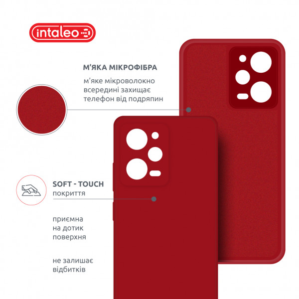 Фото - Чохол для смартфону
 Intaleo SoftShell for Xiaomi Poco X5 Pro (1283126586088)