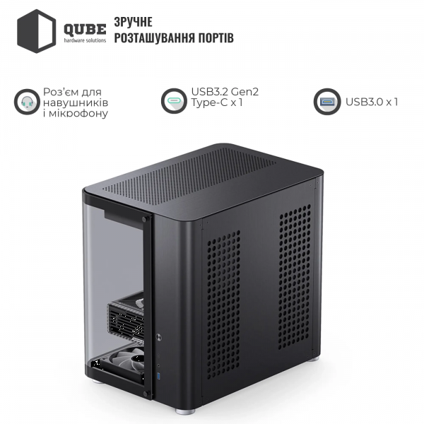 Фото - Корпус Jonsbo TK-2 Black