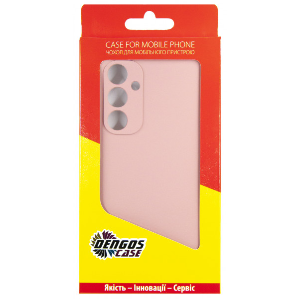 Фото - Чохол для смартфону DENGOS Soft for Samsung Galaxy A35 SM-A356 Pink (DG-TPU-SOFT-56)