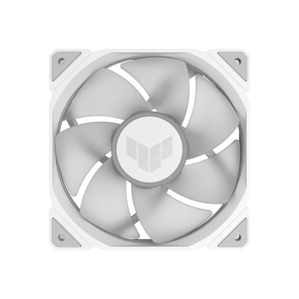 Фото - Корпусний вентилятор Asus TUF Gaming TR120 ARGB Reverse White (90DA00D3-B09000)