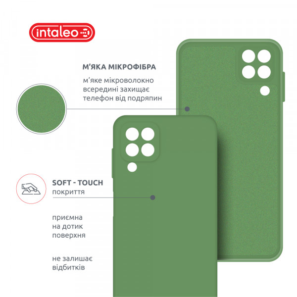 Фото - Чохол для смартфону Intaleo SoftShell for Samsung Galaxy A22 LTE (4G) Green (1283126562624)