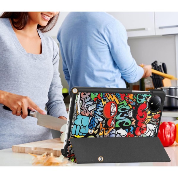 Фото - Чехол для планшета BeCover Smart Case for Xiaomi Redmi Pad SE 8.7'' Graffiti (711913)