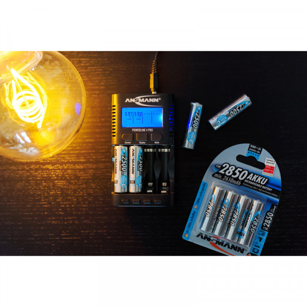 Фото - Акумулятор тип AA Ansmann AA 4 X 2850 mAh NiMH 1.2V PREMIUM (5035212)