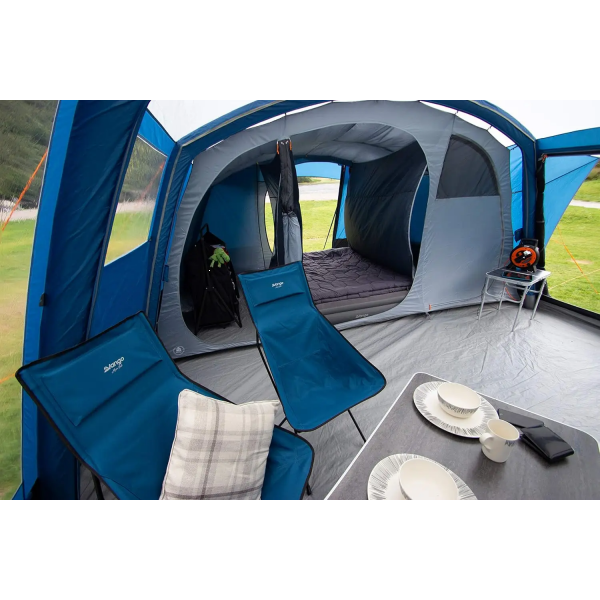 Фото - Складаний стілець Vango Micro Tall Recline Chair Mykonos Blue (CHUMICRO0000001)