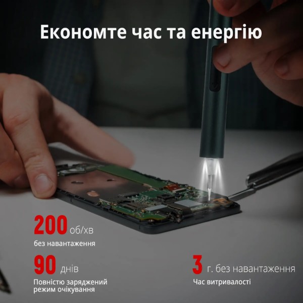 Фото - Акумуляторна викрутка Kaiweets 137 в 1 (ES20)