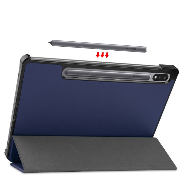 Фото - Чохол для планшета BeCover Smart Case for Samsung Galaxy Tab S9 (SM-X710/SM-X716)/S9 FE (SM-X510/SM-X516B) 11.0" Deep Blue (709891)