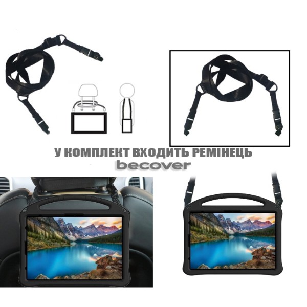 Фото - Чехол для планшета BeCover Protected Cover for Samsung Galaxy Tab S10 Plus (SM-X820/SM-X826) 12.4" Black (712229)