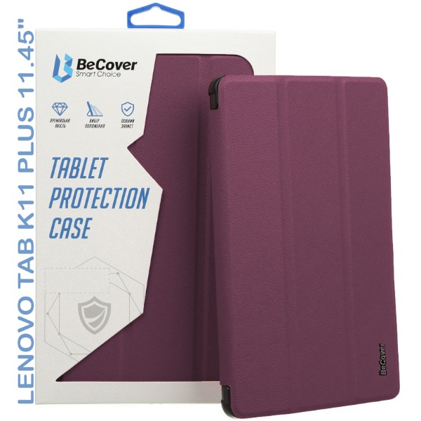 Фото - Чехол для планшета BeCover Smart Case for Lenovo Tab K11 Plus TB-352F 11.45" Purple (711852)