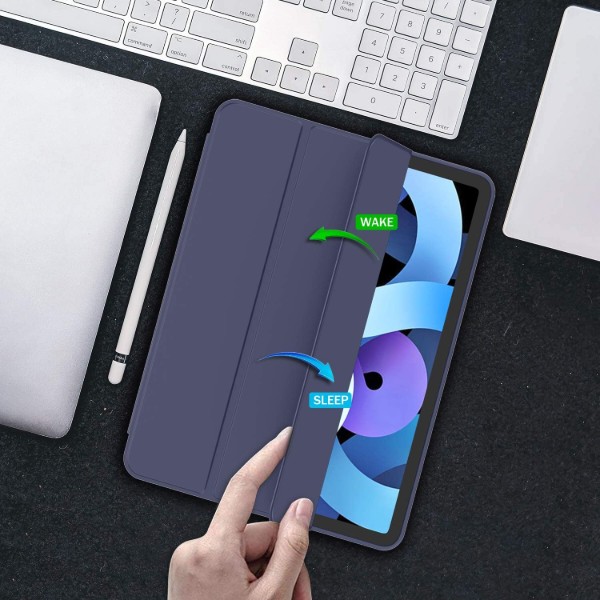 Фото - Чохол для планшета BeCover Tri Fold Soft TPU BeCover з кріпленням Apple Pencil for Apple iPad Air 11" M4 2026 Deep Blue (715230)