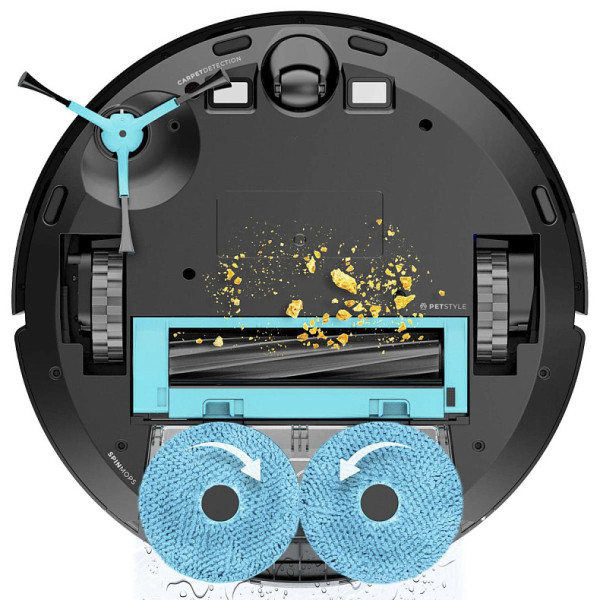 Фото - Робот-пылесос моющий Cecotec Conga 9590 Spin Revolution Ultra Power Home (A01_EU01_100146)