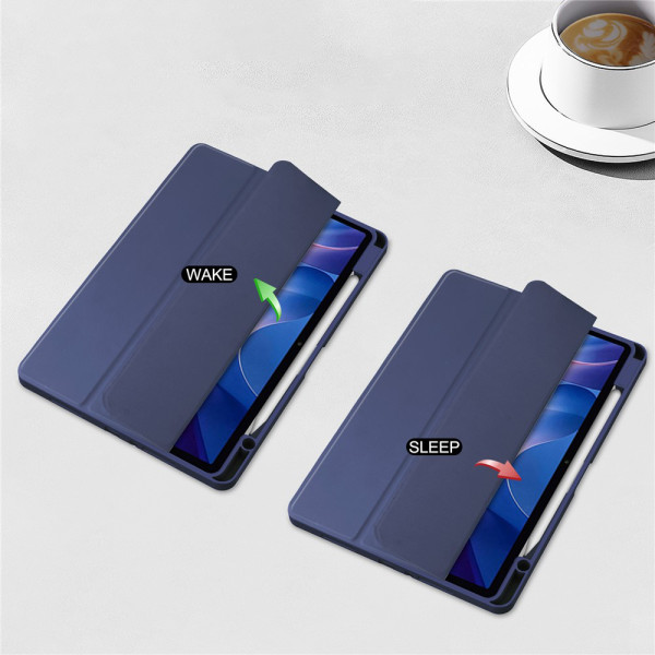 Фото - Чохол для планшета BeCover Soft Edge з кріпленням для стілусу for Xiaomi Redmi Pad 2 11.0" Deep Blue (713657)
