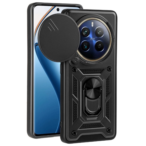 Фото - Чохол для смартфону BeCover Military for Realme 12 Pro 5G Black (712176)