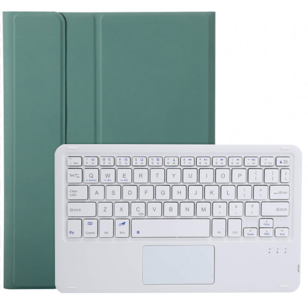 Фото - Чохол-клавіатура для планшета BeCover з бездротовою клавіатурою (TouchPad) for Apple iPad Air 13'' (M2)/iPad Air 13'' (M3) Dark Green (712603)
