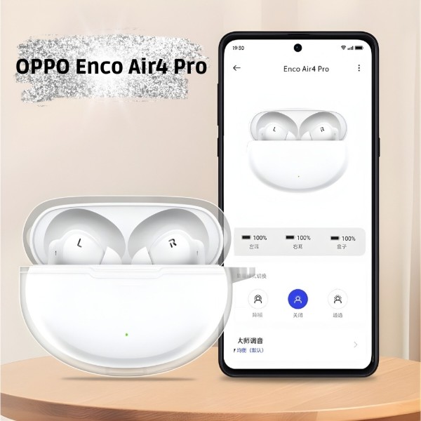 Фото - Чохол для навушників BeCover Soft TPU for OPPO Enco Air4 Pro (ETEA1) Transparent (714836)