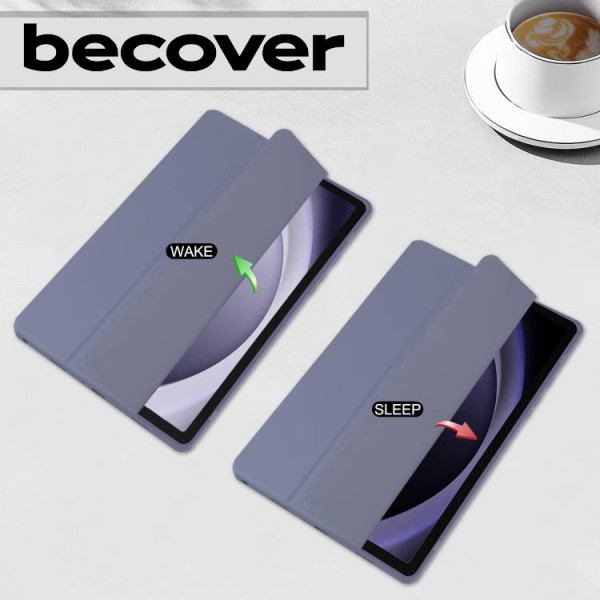 Фото - Чохол для планшета BeCover Soft Edge з кріпленням для стілусу for Samsung Galaxy Tab A9 Plus SM-X210/SM-X215/SM-X216 11.0"" Purple (710371)