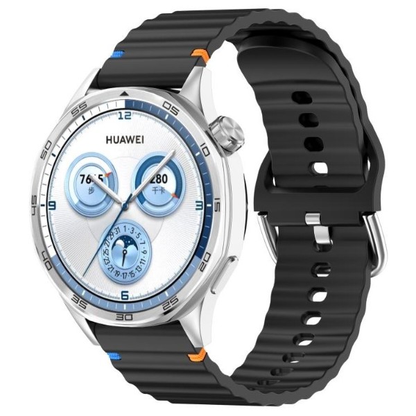 Фото - Ремешок для смарт-часов BeCover Ribbed Tape (20mm) for Samsung Galaxy Watch Active/Active 2 (40/44mm) / Gear S2/S2 Classic / Gear Sport Black (714250)
