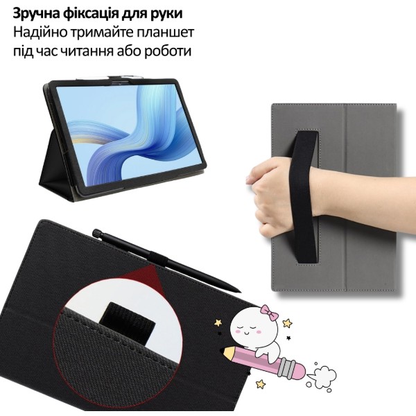 Фото - Чехол для планшета BeCover Slimbook for Teclast T65 Plus 13.4" Black (715132)