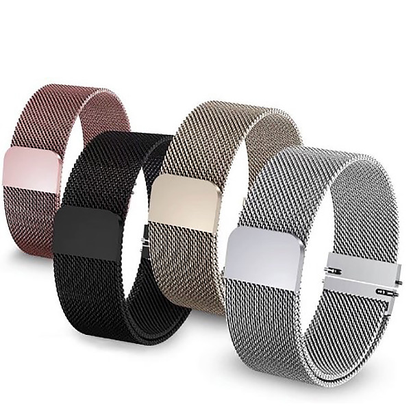Фото - Ремінець для смарт-годинника BeCover Milanese Style for Nokia (20mm)/Withings Steel/Steel HR Silver (707707)