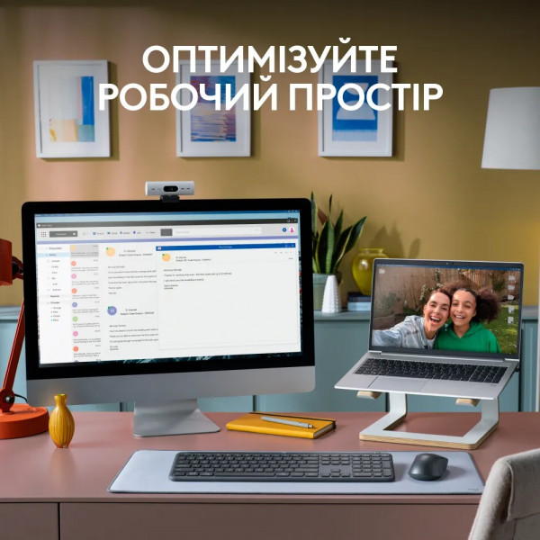 Фото - Клавіатура + миша бездротова Logitech Signature Slim Combo MK950 for Business Graphite (920-012508)