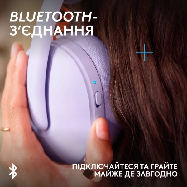 Фото - Гарнитура беспроводная игровая Logitech G325 LightSpeed Lilac (981-001538)