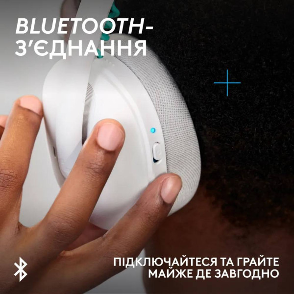 Фото - Гарнітура бездротова ігрова Logitech G325 LightSpeed White (981-001531)