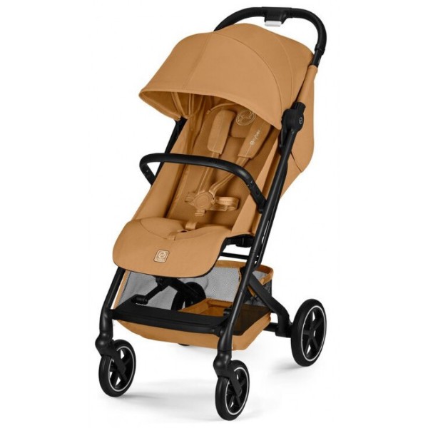 Фото - Коляска прогулянкова Cybex Beezy Cinnamon Yellow з бампером (526000915) Фото - Коляска прогулянкова Cybex Beezy Cinnamon Yellow з бампером (526000915)