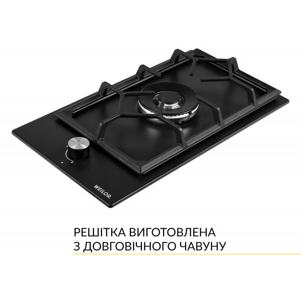 Фото - Варочная панель газовая Weilor GM W 314 BL