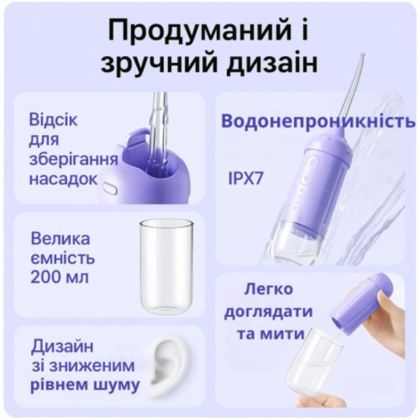 Фото - Ирригатор AIMED HydroSonic Purple (AI-HydroSonic_purple)