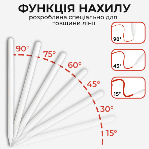 Фото - Стилус AIRON AirSens White for iPad (6126755813239)