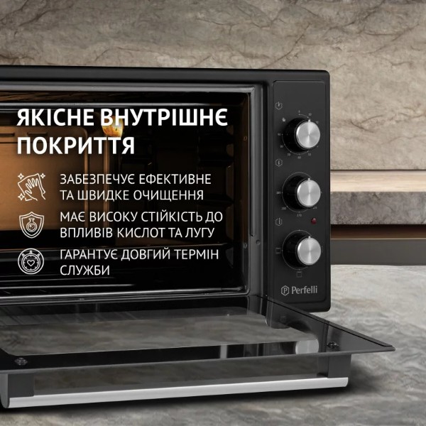 Фото - Печь электрическая Perfelli CLASSIC 48 BLACK