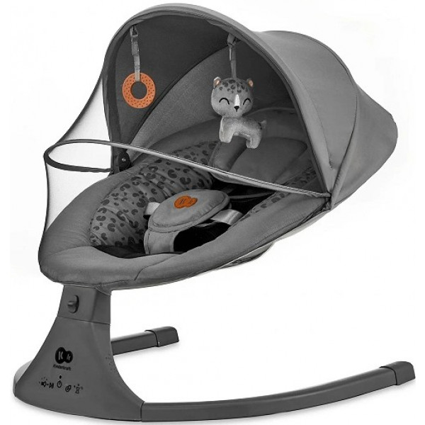 Фото - Крісло-качалка Kinderkraft Lumi 2 Dark Grey (KBLUMI02DGR0000)